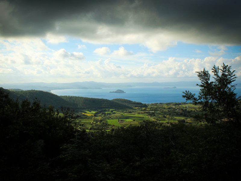 Lake Bolsena, the largest volcanic lake in Europe